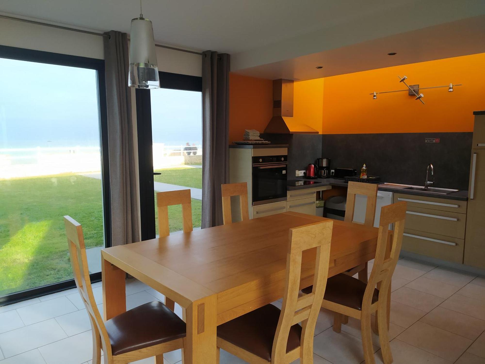 Saint-Côme-de-Fresné Gites "Bord De Mer" Pmr Ou "Arromanches" 2 Chambres En Front De Mer A Asnelles , 3Km D'Arromanches, 10Km De Bayeux מראה חיצוני תמונה